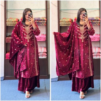PD1073 READYMADE TOP PLAZZO & DUPATTA COLLECTIONS DESIGN BEST QUALITY PAKISTANI SUITS, ONLINE SHOPPING SUITS, PAKISTANI SALWAR KAMEEZ, PAKISTANI SUITS AT MANUFACTURER PRICE, PAKISTANI SUITS BEST PRICE, PAKISTANI SUITS IN SURAT, PAKISTANI SUITS ONLINE SHOPPING, PD1073 READYMADE  PD, PLAZZO, READYMADE, Single, Suits, THE LIBAS COLLECTION