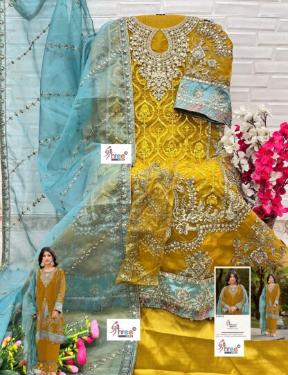 SHREE FABS K 5073 D PAKISTANI SUITS FOR WOMEN