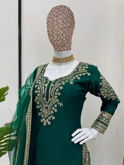 THE LIBAS 5798 PARTY WEAR SHARARA SUITS WHOLESALE - Image 5