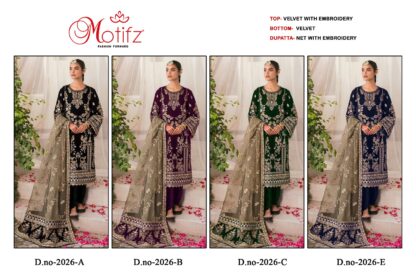 MOTIFZ 2026 E PAKISTANI SALWAR KAMEEZ