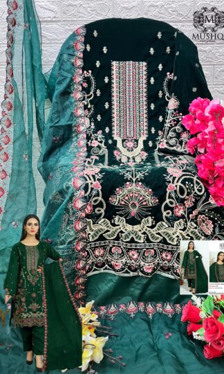 MUSHQ M 280 B PAKISTANI SUIT SINGLE PIECE BUYMUSHQ M 280 B PAKISTANI SUIT SINGLE PIECE BUY
