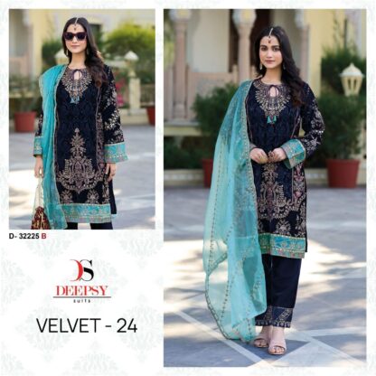 DEEPSY D 32225 B PAKISTANI SUITS WHOLESALER SURAT