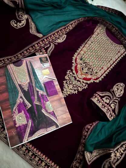 ZIAAZ DESIGNS 374 B SALWAR KAMEEZ SINGLE PIECE