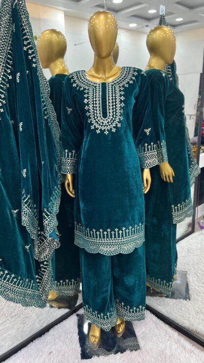 SSR 500 READYMADE PAKISTANI SUITS WHOLESALER SURAT - Image 3