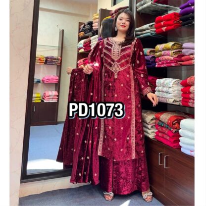 PD1073 READYMADE TOP PLAZZO & DUPATTA COLLECTIONS DESIGN BEST QUALITY PAKISTANI SUITS, ONLINE SHOPPING SUITS, PAKISTANI SALWAR KAMEEZ, PAKISTANI SUITS AT MANUFACTURER PRICE, PAKISTANI SUITS BEST PRICE, PAKISTANI SUITS IN SURAT, PAKISTANI SUITS ONLINE SHOPPING, PD1073 READYMADE  PD, PLAZZO, READYMADE, Single, Suits, THE LIBAS COLLECTION