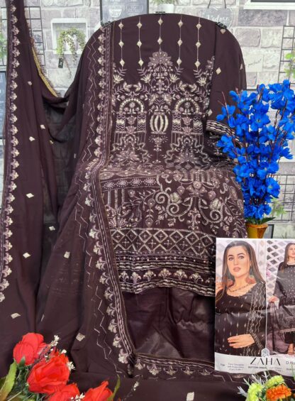 ZAHA 10233 ZAINAB CHOTTANI PAKISTANI SUIT AT BEST PRICE BEST QUALITY PAKISTANI SUITS, PAKISTANI SALWAR KAMEEZ, PAKISTANI SUITS AT MANUFACTURER PRICE, PAKISTANI SUITS BEST PRICE, PAKISTANI SUITS COLLECTION, PAKISTANI SUITS IN SINGLE, PAKISTANI SUITS IN SURAT, PAKISTANI SUITS MANUFACTURER IN SURAT, PAKISTANI SUITS ONLINE SHOPPING, PAKISTANI SUITS ONLINE SHOPPING IN INDIA, PAKISTANI SUITS WHOLESALE, PAKISTANI SUITS WHOLESALE DELHI, ZAHA 10233 ZAINAB CHOTTANI  Pakistani Suits, Salwar Kameez, Single, Suits, ZAHA