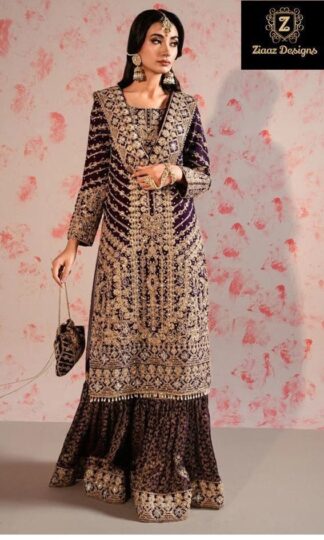 ZIAAZ DESIGN 652 PAKISTANI SUITS IN SINGLE PIECEZIAAZ DESIGN 652 PAKISTANI SUITS IN SINGLE PIECE