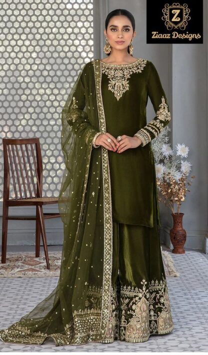ZIAAZ DESIGN 673 SEMI STITCHED PAKISTANI SUITS DESIGN 2024 BEST QUALITY PAKISTANI SUITS, PAKISTANI SUITS AT MANUFACTURER PRICE, PAKISTANI SUITS BEST PRICE, PAKISTANI SUITS COLLECTION, PAKISTANI SUITS ONLINE SHOPPING, PAKISTANI SUITS ONLINE SHOPPING IN INDIA, PAKISTANI SUITS WHOLESALE, ZIAAZ DESIGN 673 SEMI STITCHED  FEPIC ROSEMEEN, JIHAN, Pakistani Suits, Salwar Kameez, Single, Suits, ZIAAZ DESIGNS