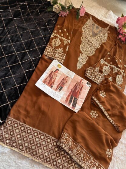ZIAAZ DESIGN 687 SEMI STITCHED PAKISTANI SALWAR KAMEEZ ONLINE BEST QUALITY PAKISTANI SUITS, PAKISTANI SUITS AT MANUFACTURER PRICE, PAKISTANI SUITS BEST PRICE, PAKISTANI SUITS COLLECTION, PAKISTANI SUITS ONLINE SHOPPING, PAKISTANI SUITS ONLINE SHOPPING IN INDIA, PAKISTANI SUITS WHOLESALE, ZIAAZ DESIGN 687 SEMI STITCHED  FEPIC ROSEMEEN, JIHAN, Pakistani Suits, Salwar Kameez, Single, Suits, ZIAAZ DESIGNS