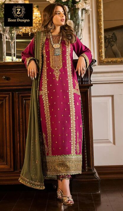 ZIAAZ DESIGN 704 SEMI STITCHED PAKISTANI SALWAR SUITS DESIGN BEST QUALITY PAKISTANI SUITS, PAKISTANI SUITS AT MANUFACTURER PRICE, PAKISTANI SUITS BEST PRICE, PAKISTANI SUITS COLLECTION, PAKISTANI SUITS ONLINE SHOPPING, PAKISTANI SUITS ONLINE SHOPPING IN INDIA, PAKISTANI SUITS WHOLESALE, ZIAAZ DESIGN 704 SEMI STITCHED  FEPIC ROSEMEEN, JIHAN, Pakistani Suits, Salwar Kameez, Single, Suits, ZIAAZ DESIGNS