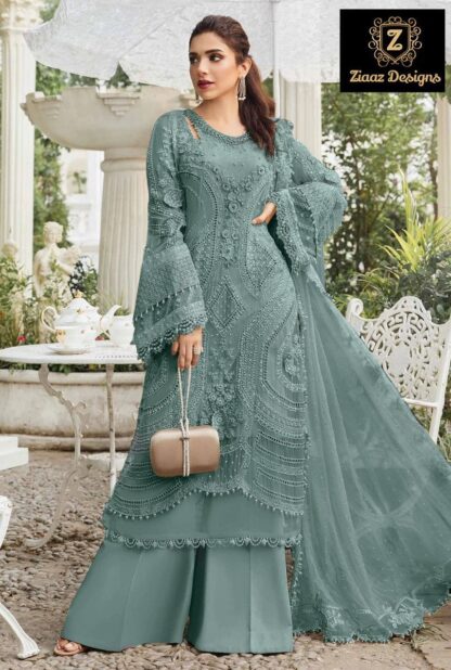 ZIAAZ DESIGN 736 C SEMI STITCHED ORGANZA BEST PAKISTANI SUITS SUPPLIER BEST QUALITY PAKISTANI SUITS, PAKISTANI SUITS AT MANUFACTURER PRICE, PAKISTANI SUITS BEST PRICE, PAKISTANI SUITS COLLECTION, PAKISTANI SUITS ONLINE SHOPPING, PAKISTANI SUITS ONLINE SHOPPING IN INDIA, PAKISTANI SUITS WHOLESALE, ZIAAZ DESIGN 736 C SEMI STITCHED ORGANZA  FEPIC ROSEMEEN, JIHAN, Pakistani Suits, Salwar Kameez, Single, Suits, ZIAAZ DESIGNS