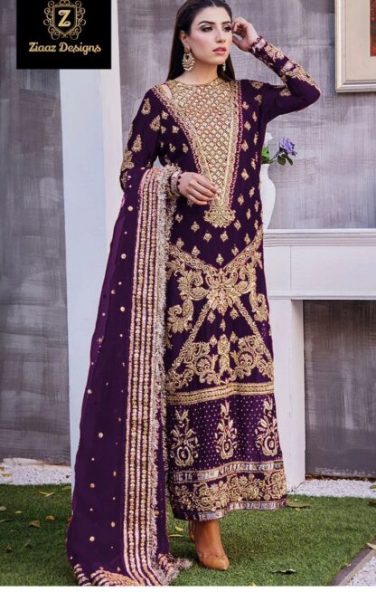 ZIAAZ DESIGNS 672 B PAKISTANI VELVET SUITS AT WHOLESALE PRICE BEST QUALITY PAKISTANI SUITS, PAKISTANI SUITS AT MANUFACTURER PRICE, PAKISTANI SUITS BEST PRICE, PAKISTANI SUITS COLLECTION, PAKISTANI SUITS ONLINE SHOPPING, PAKISTANI SUITS ONLINE SHOPPING IN INDIA, PAKISTANI SUITS WHOLESALE, ZIAAZ DESIGN 672 SEMI STITCHED, ZIAAZ DESIGNS 672 B PAKISTANI VELVET SUITS AT WHOLESALE PRICE  FEPIC ROSEMEEN, JIHAN, Pakistani Suits, Salwar Kameez, Single, Suits, ZIAAZ DESIGNS