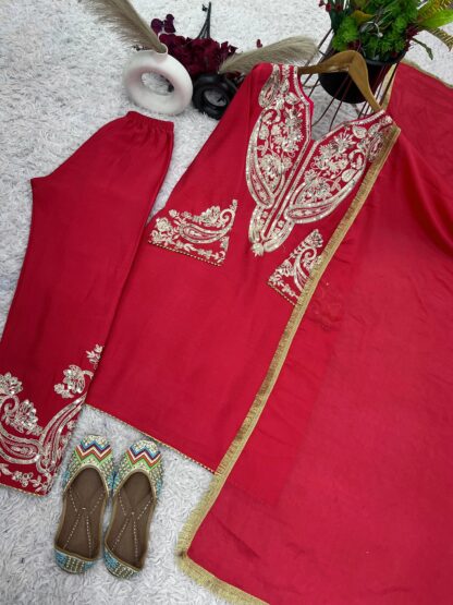 ZSR 3097 CHINONO TOP BOTTOM & DUPATTA ONLINE WHOLESALE - Image 2