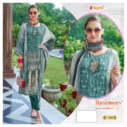 FEPIC ROSEMEEN C 1865 B PAKISTANI SUIT AT BEST PRICE