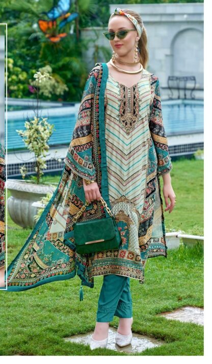 FEPIC ROSEMEEN C 1898 PAKISTANI SUITS ONLINE SUPPLIER