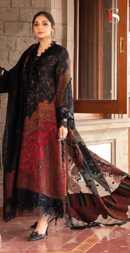 DEEPSY 8031 MARIA B. LUXE PARTY WEAR PAKISTANI SUITS ONLINE