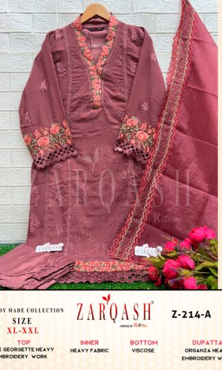 ZARQASH Z 214 A READYMADE PAKISTANI KURTI IN SINGLE PIECEZARQASH Z 214 A READYMADE PAKISTANI KURTI IN SINGLE PIECE