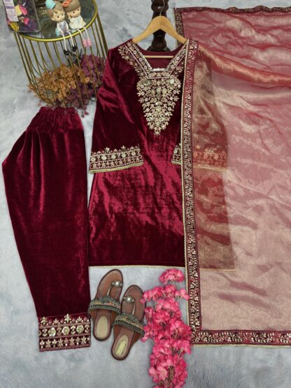 AD185 READYMADE TOP BOTTOM & DUPATTA COLLECTIONS - Image 2