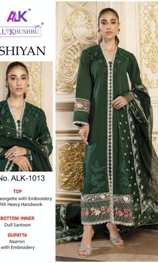 AL KHUSHBU ALK 1013 ASHIYAN PAKISTANI SUITS ONLINE DEALER IN SURATAL KHUSHBU ALK 1013 ASHIYAN PAKISTANI SUITS ONLINE DEALER IN SURAT