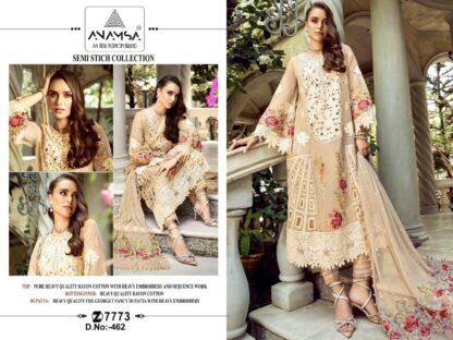 ANAMSA 462 PAKISTANI SUITS AT BEST PRICE