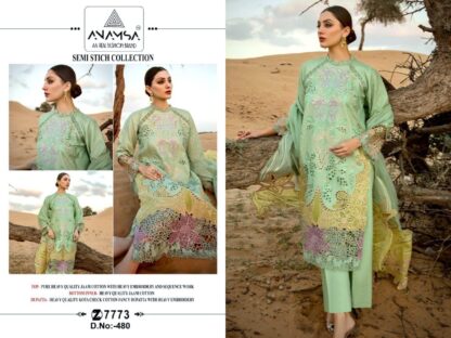 ANAMSA 480 WHOLESALE PAKISTANI SUITS ONLINE