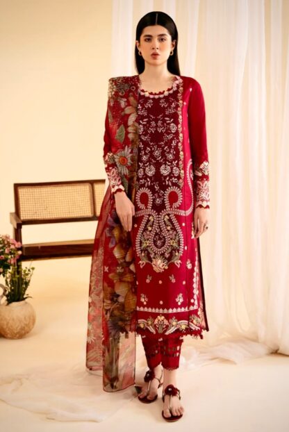 ANAMSA 513 SEMI STITCHED PAKISTANI SUITS ONLINE SUPPLIER