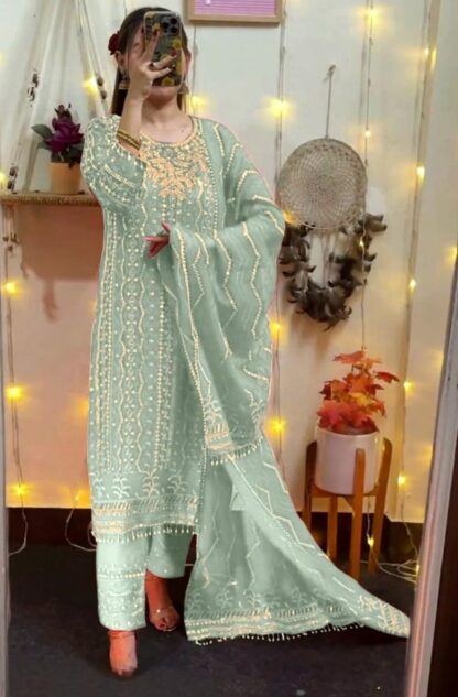 ANAMSA 518 DESIGNER PAKISTANI SUITS ONLINE