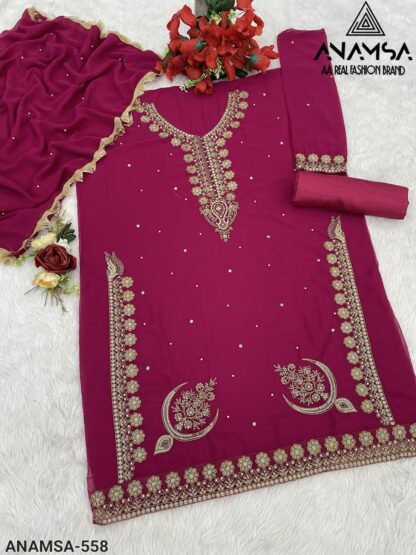 ANAMSA 558 PAKISTANI SUITS ONLINE INDIA - Image 2