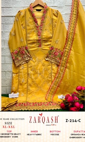 ZARQASH Z 214 C DESIGNER READYMADE PAKISTANI KURTIZARQASH Z 214 C DESIGNER READYMADE PAKISTANI KURTI
