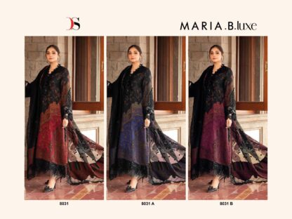 DEEPSY 8031 MARIA B. LUXE PARTY WEAR PAKISTANI SUITS ONLINE