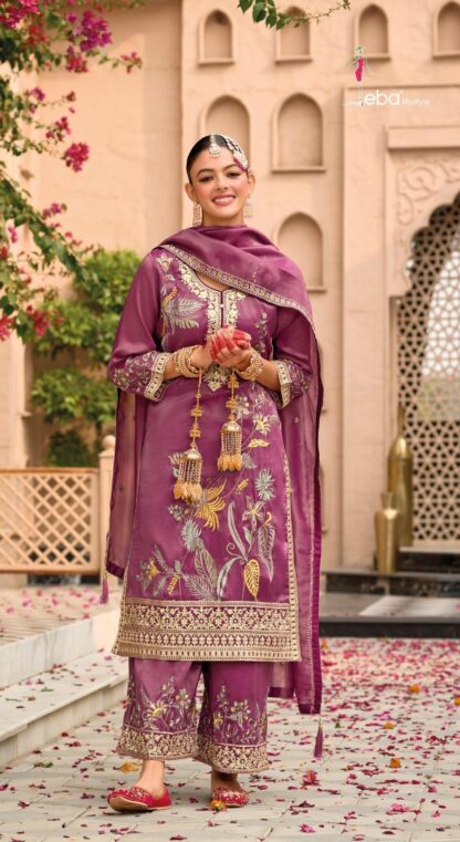 EBA LIFESTYLE 1777 MAYRA TOP WITH PLAZO FOR WOMEN AT BEST PRICE BEST QUALITY PAKISTANI SUITS, EBA LIFESTYLE 1777 MAYRA, ONLINE SHOPPING SUITS  EBA LIFESTYLE, Pakistani Suits, PLAZZO, Salwar Kameez, SHARADDHA DESIGNER, Single, Suits