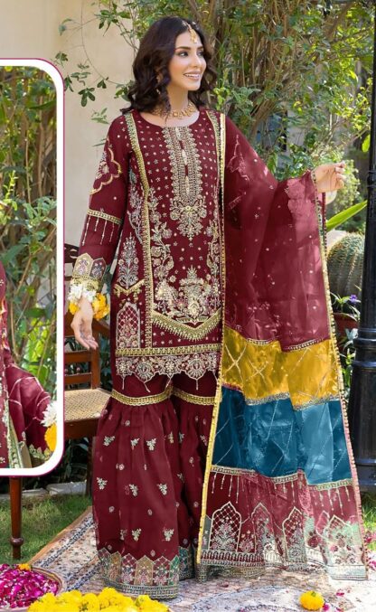 FEPIC ROSEMEEN C 1814 C DESIGNER PAKISTANI SUIT WITH PRICE FEPIC ROSEMEEN C 1814 C, PAKISTANI SUITS ONLINE, PAKISTANI SUITS WHOLESALER FROM SURAT, SALWAR KAMEEZ WHOLESALE, SALWAR SUITS IN SINGLE  FEPIC ROSEMEEN, Pakistani Suits, Salwar Kameez, Single, Suits