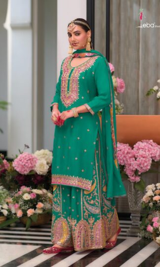 EBA LIFESTYLE SAFROON VOL 3 1702 F SALWAR KAMEEZEBA LIFESTYLE SAFROON VOL 3 1702 F SALWAR KAMEEZ