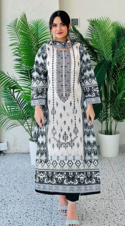 HAZZEL 0107 B BIN SAEED LUXURY LAWN COLLECTION- 4 PAKISTANI SUITS BEST QUALITY PAKISTANI SUITS, DESIGNER SUITS AT WHOLESALE PRICE, HAZZEL 0107 B, HAZZEL NEW LUXURY LAWN, ONLINE SHOPPING SUITS, PAKISTANI SALWAR KAMEEZ, PAKISTANI SALWAR SUITS IN INDIA, PAKISTANI SALWAR SUITS WHOLESALE, PAKISTANI SUITS AT MANUFACTURER PRICE, PAKISTANI SUITS MANUFACTURER IN SURAT, PAKISTANI SUITS WHOLESALER FROM SURAT, SALWAR KAMEEZ WHOLESALER, WHOLESALE SUITS COLLECTION  MAARIA, Pakistani Suits, Salwar Kameez, Suits, THE LIBAS COLLECTION