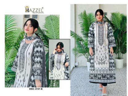 HAZZEL 0107 B BIN SAEED LUXURY LAWN COLLECTION- 4 PAKISTANI SUITS BEST QUALITY PAKISTANI SUITS, DESIGNER SUITS AT WHOLESALE PRICE, HAZZEL 0107 B, HAZZEL NEW LUXURY LAWN, ONLINE SHOPPING SUITS, PAKISTANI SALWAR KAMEEZ, PAKISTANI SALWAR SUITS IN INDIA, PAKISTANI SALWAR SUITS WHOLESALE, PAKISTANI SUITS AT MANUFACTURER PRICE, PAKISTANI SUITS MANUFACTURER IN SURAT, PAKISTANI SUITS WHOLESALER FROM SURAT, SALWAR KAMEEZ WHOLESALER, WHOLESALE SUITS COLLECTION  MAARIA, Pakistani Suits, Salwar Kameez, Suits, THE LIBAS COLLECTION