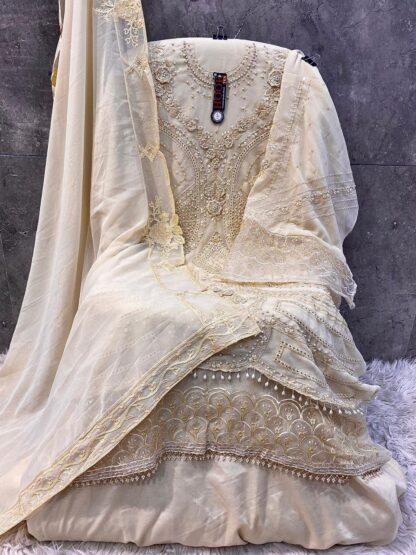 HOOR TEX H 353 B PAKISTANI SALWAR SUITS DESIGN