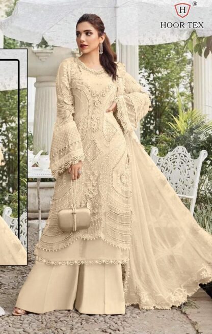 HOOR TEX H 353 B PAKISTANI SALWAR SUITS DESIGN