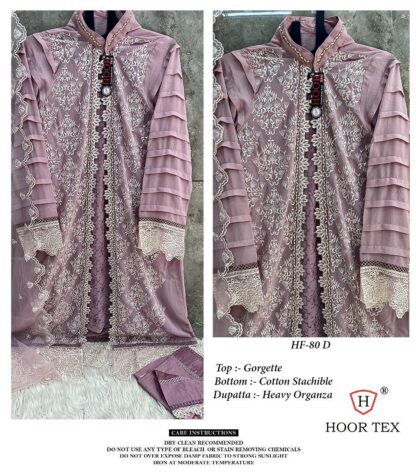 HOOR TEX HF 80 D PAKISTANI KURTI IN SINGLE PIECE