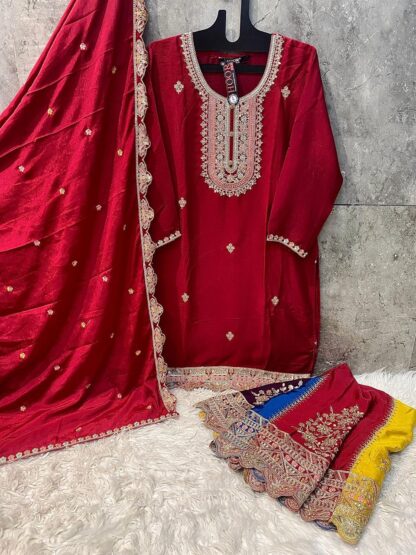 HOOR TEX HF 99 A PAKISTANI SUITS SALE IN SURAT - Image 2