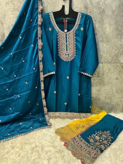 HOOR TEX HF 99 D PAKISTANI SUITS READYMADE - Image 2