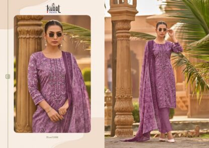 ISHAAL PRINTS 11002 EMBROIDERED VOL 11 PAKISTANI SUITS ONLINE - Image 2