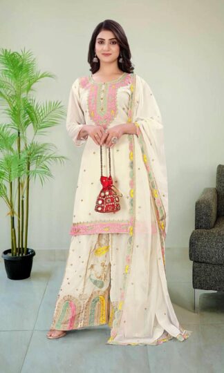 LC 1200 WHITE NEW KURTI-PLAZZO SET ONLINE SUPPLIERLC 1200 WHITE NEW KURTI-PLAZZO SET ONLINE SUPPLIER