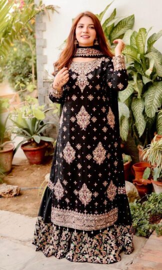 LC 1242 LATEST PAKISTANI SHARARA SUITSLC 1242 LATEST PAKISTANI SHARARA SUITS