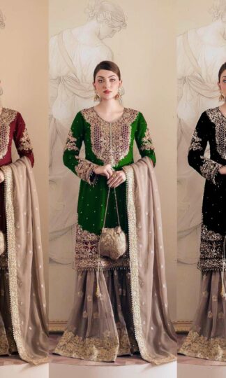 LC 1313 PAKISTANI SHARARA SUITS WHOLESALERLC 1313 PAKISTANI SHARARA SUITS WHOLESALER