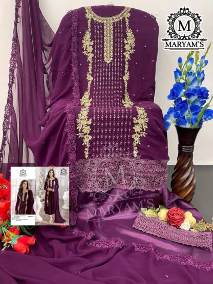 MARYAM 181 E PAKISTANI SALWAR SUITS DESIGN - Image 2