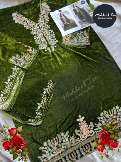 MEHB0OB TEX 1198 E VELVET PAKISTANI SUIT AT BEST PRICE - Image 3