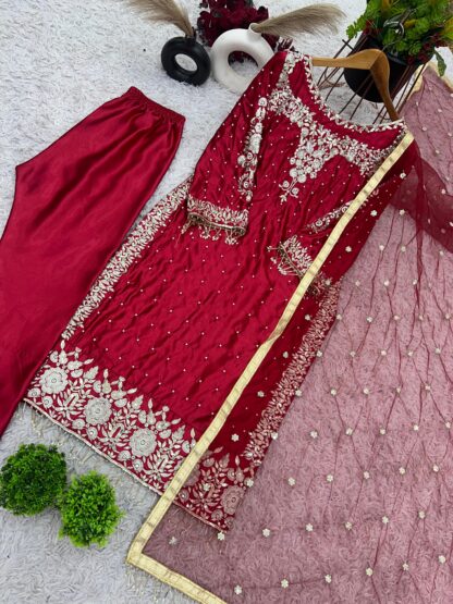NSR 834 HEAVY SILK PAKISTANI SUITS AT WHOLESALE PRICE BEST QUALITY PAKISTANI SUITS, NSR 834 HEAVY SILK PAKISTANI SUITS AT WHOLESALE PRICE, PAKISTANI KURTI AT BEST PRICE, PAKISTANI KURTI SUPPLIER, PAKISTANI SALWAR KAMEEZ, PAKISTANI SUITS MANUFACTURER IN SURAT, PAKISTANI SUITS ONLINE SHOPPING IN INDIA, PAKISTANI SUITS SINGLE, SALWAR KAMEEZ WHOLESALE, WHOLESALE SUITS COLLECTION  Salwar Kameez, Single, Suits