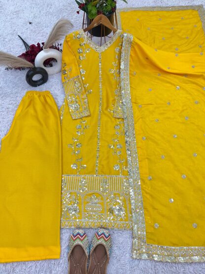 SR 1657 CHINNON SILK TOP BOTTOM & DUPATTA SET WHOLESALE BEST QUALITY PAKISTANI SUITS, ONLINE SHOPPING SUITS, PAKISTANI SALWAR KAMEEZ, PAKISTANI SUITS AT MANUFACTURER PRICE, PAKISTANI SUITS BEST PRICE, PAKISTANI SUITS IN SURAT, PAKISTANI SUITS ONLINE SHOPPING, SR 1657  READYMADE, Single, Suits, THE LIBAS COLLECTION