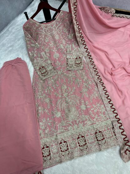 SSR 494 PEACH READYMADE TOP PLAZZO DUPATTA SET SUPPLIER BEST QUALITY PAKISTANI SUITS, PAKISTANI SUITS AT MANUFACTURER PRICE, PAKISTANI SUITS BEST PRICE, PAKISTANI SUITS COLLECTION, PAKISTANI SUITS ONLINE SHOPPING, PAKISTANI SUITS ONLINE SHOPPING IN INDIA, PAKISTANI SUITS WHOLESALE, SSR 494 PEACH READYMADE  Pakistani Suits, Salwar Kameez, Single, Suits