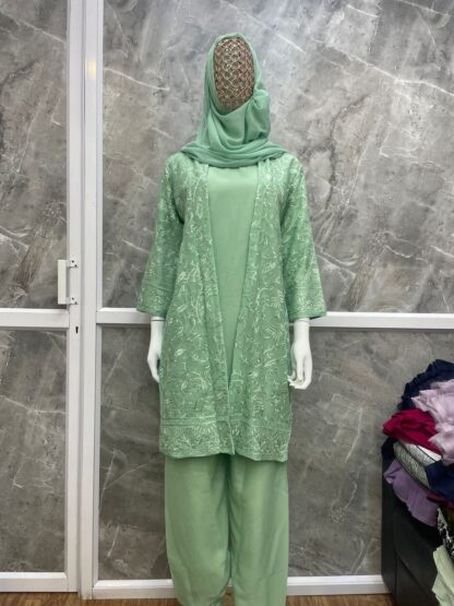 VS FASHION 12045 READYMADE PAKISTANI KURTI ONLINE - Image 4